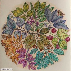 Mandala. Secret Garden. Colorear. Clara Ortega. Ponle arte.