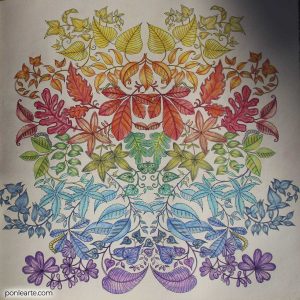Mandala. Secret Garden. Colorear. Clara Ortega. Ponle arte.