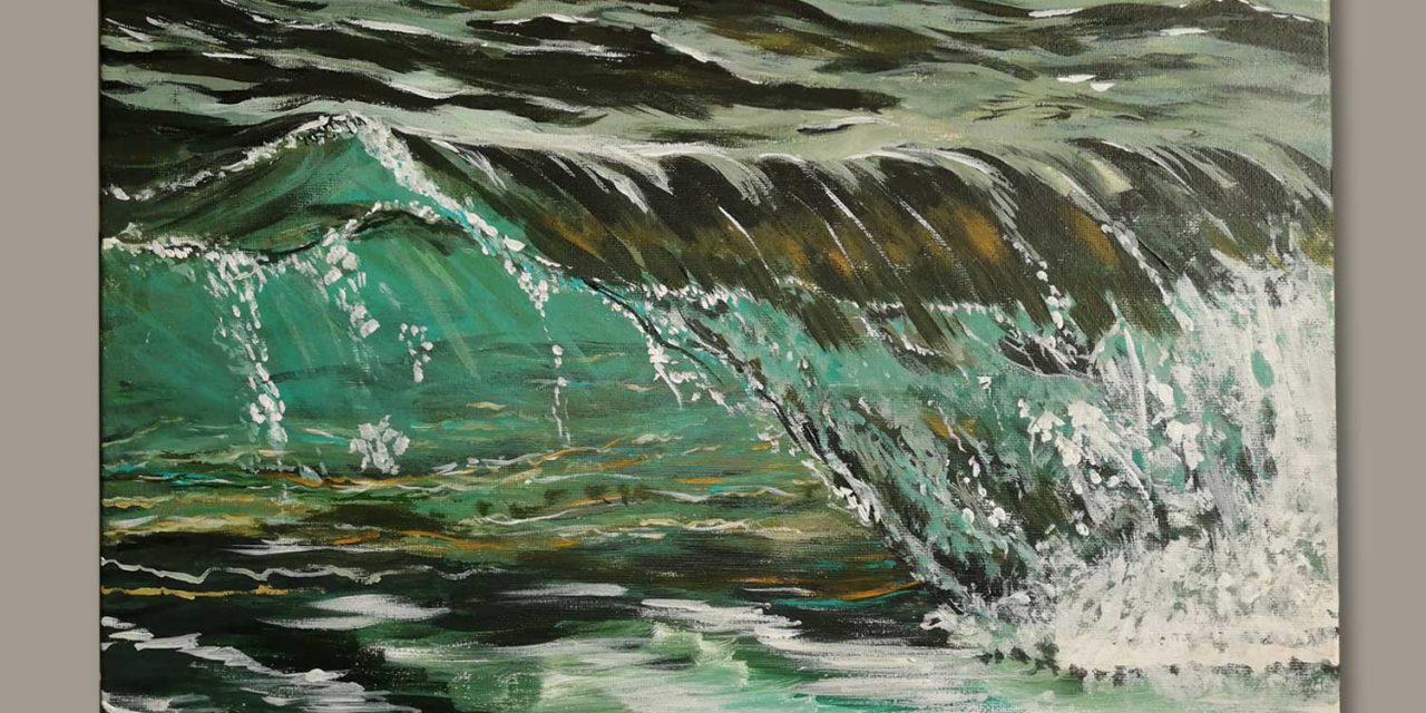 Pintando las olas